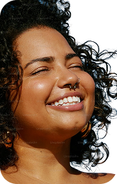 Smiling woman